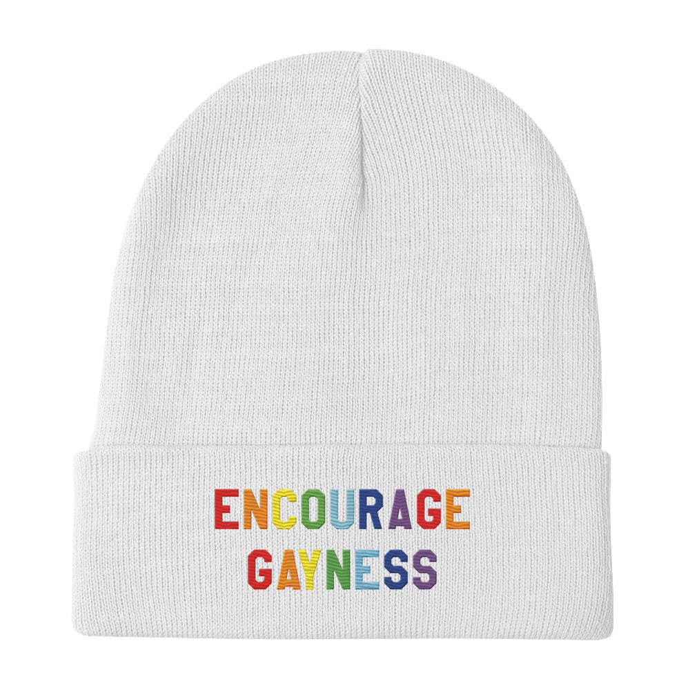 Embroidered Beanie